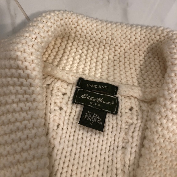 Eddie Bauer hand-knit sweater - Picture 3 of 6